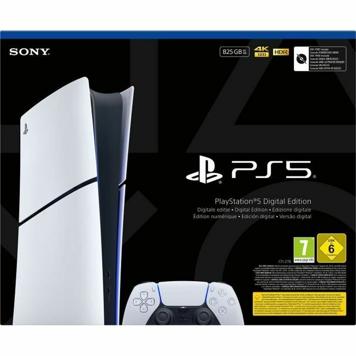 PlayStation 5 Sony 1000049749 825 GB SSD-4
