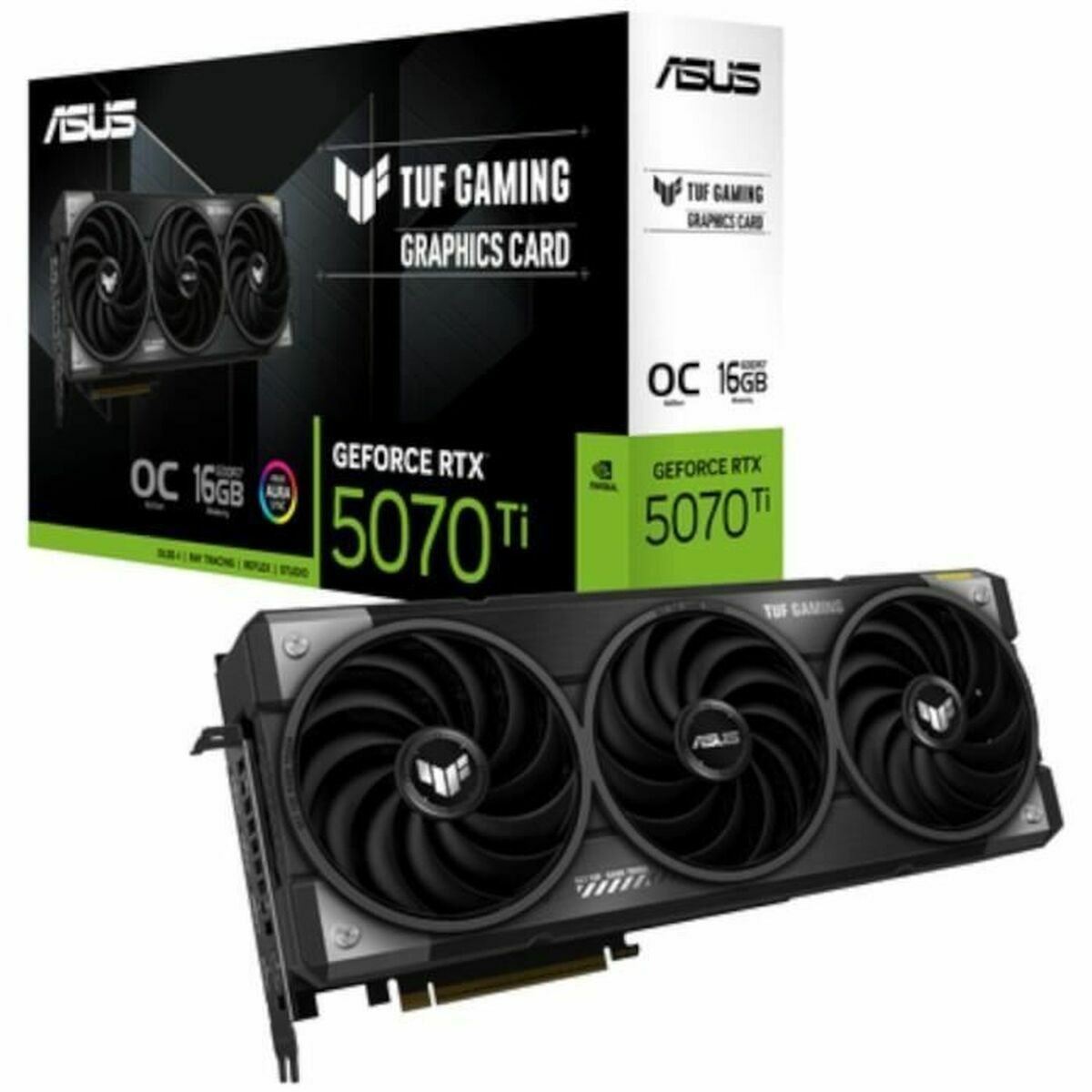 Graphics card Asus nvidia geforce rtx 5070 ti 16 GB GDDR6 GDDR6X